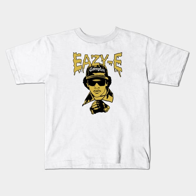 Eazy-E Kids T-Shirt by grimmfrost